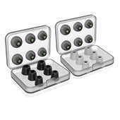 Nauji bičių triukšmą izoliuojantys patogūs atminties putplasčio ausų antgaliai SML dydžio silikoniniai ausų pagalvėlės Ausinių pagalvėlės Ausinės, skirtos ausinėse