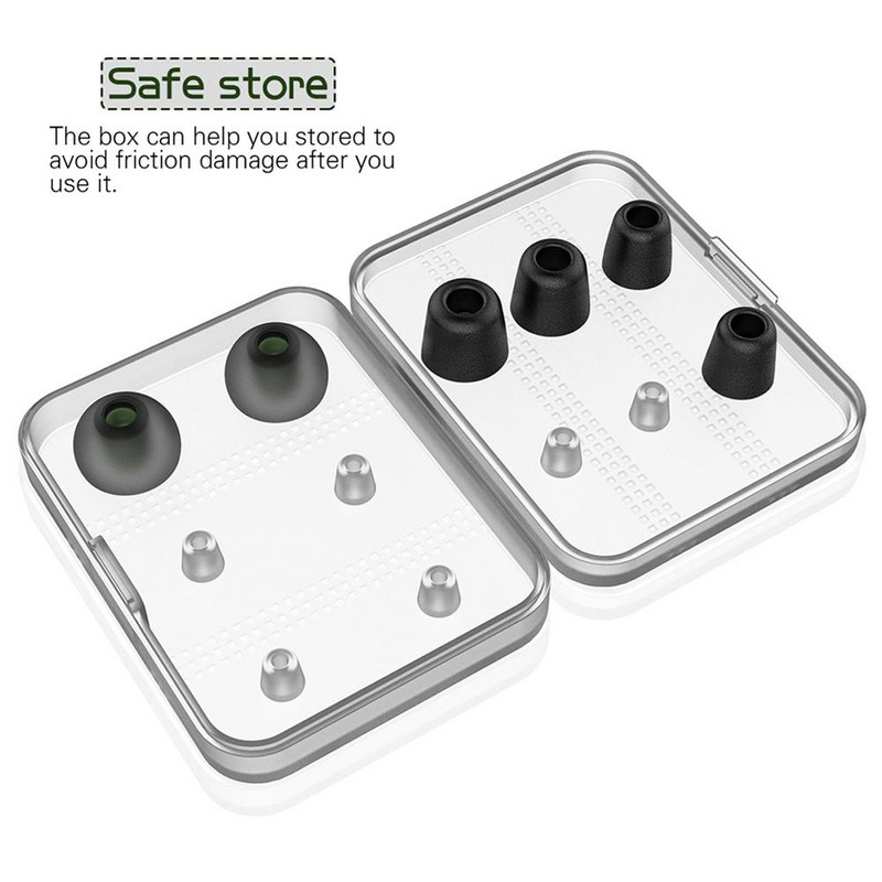 Nauji bičių triukšmą izoliuojantys patogūs atminties putplasčio ausų antgaliai SML dydžio silikoniniai ausų pagalvėlės Ausinių pagalvėlės Ausinės, skirtos ausinėse