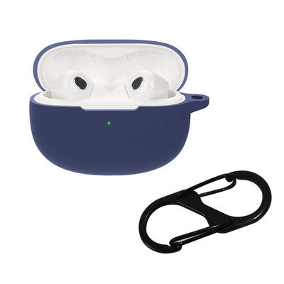 Minkštas silikoninis nešiojimo dėklas, atsparus smūgiams, suderinamas su „Xiaomi Buds 3T Pro“ ausinėmis, atsparus dulkėms, plaunamas įkrovimo dėžutės įvorė