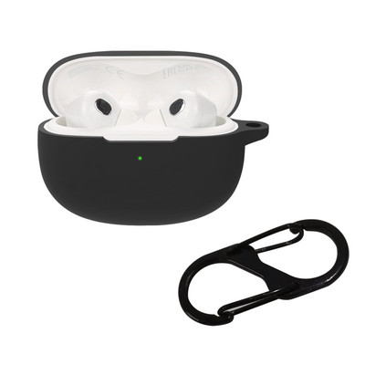 Minkštas silikoninis nešiojimo dėklas, atsparus smūgiams, suderinamas su „Xiaomi Buds 3T Pro“ ausinėmis, atsparus dulkėms, plaunamas įkrovimo dėžutės įvorė