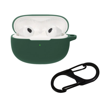 Minkštas silikoninis nešiojimo dėklas, atsparus smūgiams, suderinamas su „Xiaomi Buds 3T Pro“ ausinėmis, atsparus dulkėms, plaunamas įkrovimo dėžutės įvorė