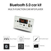 Placă de decodor pentru player MP3 fără mâini 5V 12V Bluetooth 5.0 Modul radio FM pentru mașină Suport FM TF USB AUX Recordere