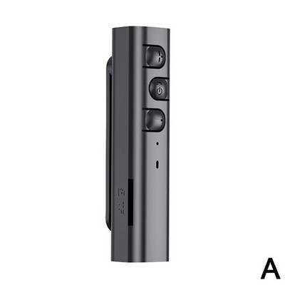 Mini Lavalier Type Bluetooth MP3 grotuvas Nešiojamas HiFi automobilinis muzikos grotuvas su kortelių lizdu .5 AUX Audio Sport Music