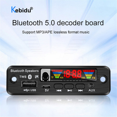 Placă de decodor APE MP3 5V TWS Bluetooth 5.0 Radio FM fără fir Amplificator player MP3 Suport TF USB AUX Decorare audio Mâini libere