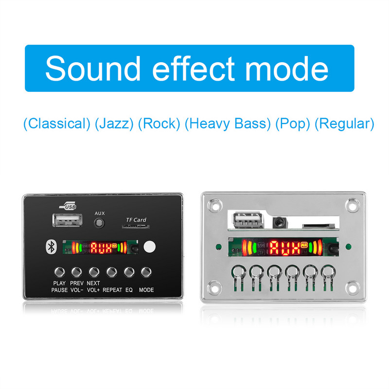 5V 12V auto MP3 prehrávač Bluetooth MP3 dekodér dekódovacia doska modul diaľkovej dosky podpora TF USB FM rekordér hovory handsfree