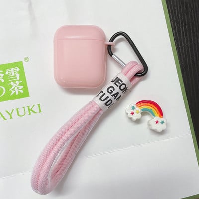 Za Airpods 2 Pro 1 3 Futrola za slušalice Fluorescencija Narančasta Zelena Kućišta za privjeske za ključeve Slatka mekana silikonska jednobojna maska za slušalice