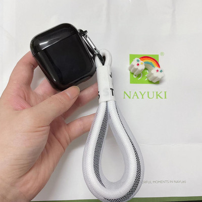 Za Airpods 2 Pro 1 3 Futrola za slušalice Fluorescencija Narančasta Zelena Kućišta za privjeske za ključeve Slatka mekana silikonska jednobojna maska za slušalice