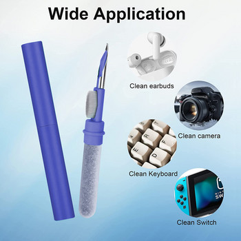 Cleaner Kit for Airpods Pro 3 2 1 Earbuds Cleaning Pen Brush Θήκη ακουστικών Bluetooth Εργαλεία καθαρισμού για Xiaomi Airdots Lenovo X16