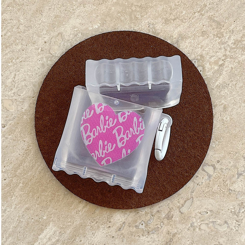 Husă pentru căști Pink Heart Candy pentru AirPods 1/2 3 Pro 2 Husă de protecție pentru AirPod 3rd Husă Sweet Rose Red Girls Shell Breloc