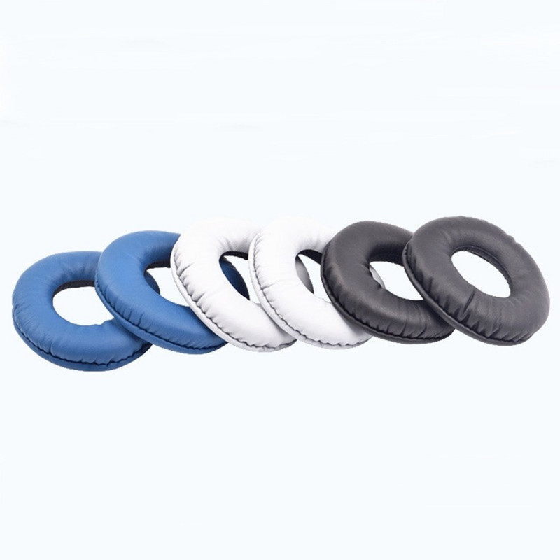 1 pāris nomaiņas putu ausu spilventiņi spilvena spilvena pārvalks sony WH-CH500 ZX330 310 ZX100 V150 austiņu austiņas 70 mm ausu spilventiņi