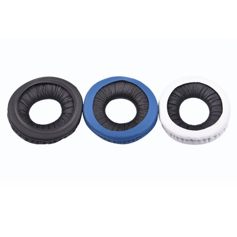 1 pāris nomaiņas putu ausu spilventiņi spilvena spilvena pārvalks sony WH-CH500 ZX330 310 ZX100 V150 austiņu austiņas 70 mm ausu spilventiņi