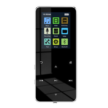 Συσκευή αναπαραγωγής MP4 με ενσωματωμένο ηχείο Bluetooth Πλήκτρο αφής Ραδιόφωνο FM Βίντεο Αναπαραγωγή ηλεκτρονικού βιβλίου HIFI Metal MP 4 Αναπαραγωγή μουσικής 8G 16G 32 GB