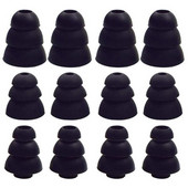 20kom Triple Flange Jastučići za uši Jastučići za uši Jastučići za uši Jastučići za uši Gelovi za unutarnji promjer 4mm-5mm Slušalice Dodaci za slušalice koje se stavljaju u uho