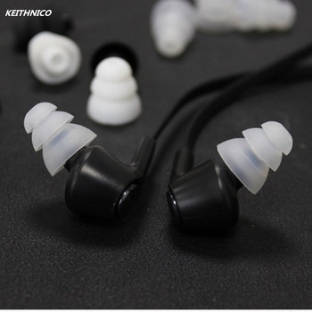 20 τμχ Ακουστικά με τριπλή φλάντζα Ακουστικά Ακουστικά Ακουστικά Μύτες Αυτιών Τζελ Μπουμπούκι για Εσωτερική Διάμετρος 4mm-5mm Ακουστικά Ακουστικά μέσα στο αυτί Αξεσουάρ