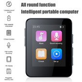 Player muzical MP3 Walkman Difuzor încorporat Player MP4 portabil Înregistrare Ceas cu alarmă Redare video cu microfon