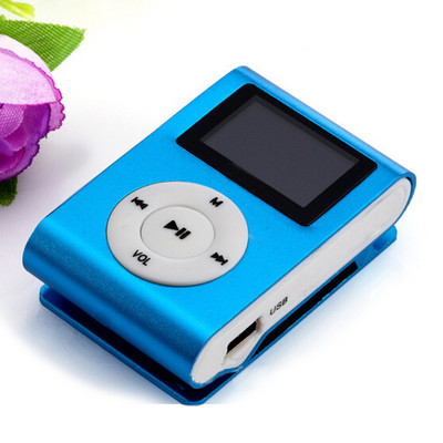 Mini Mp3 Player Usb Clip Music Players Υποστήριξη οθόνης LCD 32gb Micro Sd Tf Card Sports Music Player Fashion Walkman Διαθέσιμο