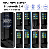 Player muzical TFT de 1,8 inchi Ecran tactil compatibil Bluetooth Player de muzică MP3 5.0 Radio FM cu înregistrare în cărți electronice Difuzor încorporat