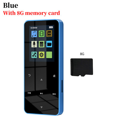 Bluetooth 5.0 MP4 Player MP3 Touch Walkman USB 2.0 MP5 Player muzical Radio FM Recorder Transmisie e-book cu card de memorie