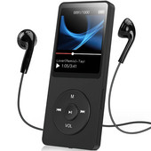 Ecran color de 1,8 inci Mini player MP3 Bluetooth E-book Sport MP3 MP4 Radio FM Walkman Playere muzicale pentru studenți pentru Win8 XP VISTA