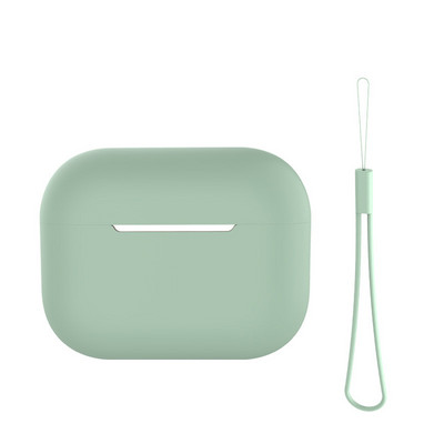 Za Airpods Pro 2 Silikonsko kućište s uzicom Obična boja Poklopac za slušalice Za Apple Air Pod Pro 2 Generation Pro2 2022 Futrola Funda