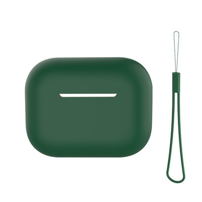 Za Airpods Pro 2 Silikonsko kućište s uzicom Obična boja Poklopac za slušalice Za Apple Air Pod Pro 2 Generation Pro2 2022 Futrola Funda