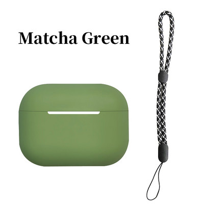 Za Airpods Pro 2 Silikonsko kućište s uzicom Obična boja Poklopac za slušalice Za Apple Air Pod Pro 2 Generation Pro2 2022 Futrola Funda