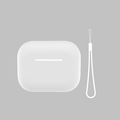 Za Airpods Pro 2 Silikonsko kućište s uzicom Obična boja Poklopac za slušalice Za Apple Air Pod Pro 2 Generation Pro2 2022 Futrola Funda