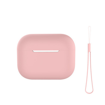 Za Airpods Pro 2 Silikonsko kućište s uzicom Obična boja Poklopac za slušalice Za Apple Air Pod Pro 2 Generation Pro2 2022 Futrola Funda