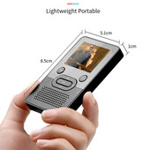 Noul player de muzică Bluetooth MP4 încorporat 4G/8G HiFi cu radio/FM/Înregistrare/e-book/video Player MP4 Suport pentru card Tf