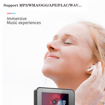 Нов Bluetooth MP4 музикален плейър Вграден 4G /8G HiFi с радио /FM/ Запис/е-книга /видео MP4 плейър Поддръжка за Tf карта