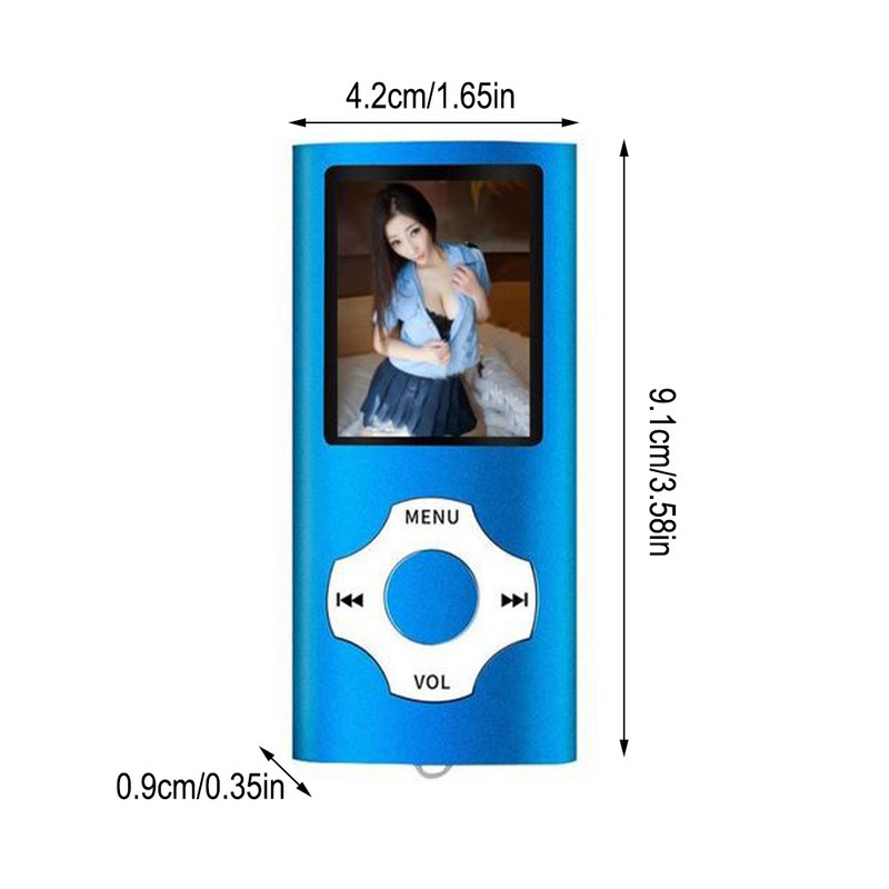 Player media digital MP4 Radio portabil FM Txt E-Book Player MP3 ultrasubtire Player muzical Recorder audio Audio Cadou pentru copii