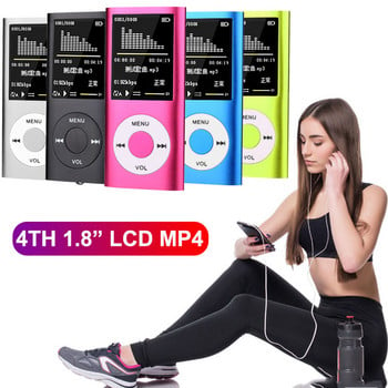 Αθλητική χαριτωμένη κάρτα ραδιοφώνου FM Mp3 Mp4 Player φορητή με υποστήριξη LCD 1,8\