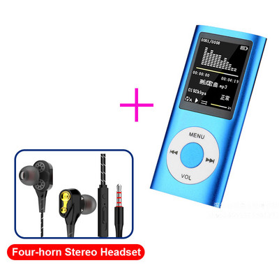 Sport Aranyos FM rádiókártya Mp3 Mp4 lejátszó hordozható 1,8" LCD-vel, zenei videó média Mp3 lejátszók iPod stílusú színes képernyőhöz