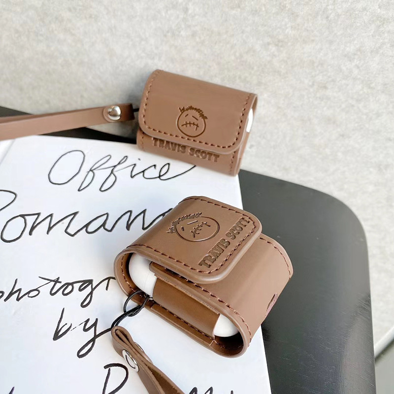 Mäkké puzdro Street Trend Travis Scot Basketball pre Apple Airpods 1 2 3 Pro Bezdrôtové Bluetooth slúchadlá Ochranný kryt na slúchadlá