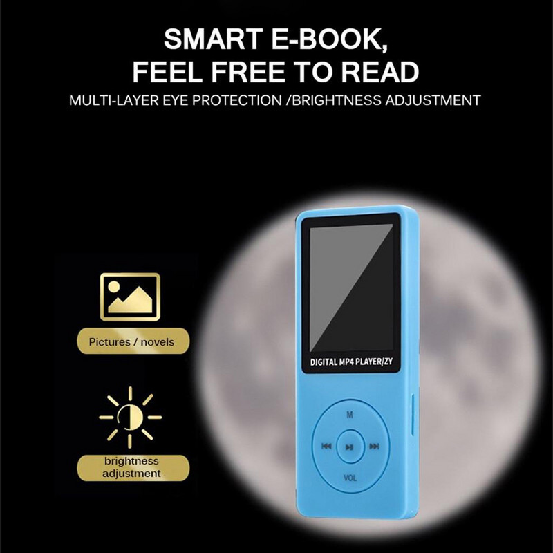 KLW palaikymas 32 GB TF kortelės skaitmeninis vaizdo įrašas 1,8 colio LCD MP3 MP4 muzikos medijos grotuvas su FM radijo namų nuotraukų sporto įrankiu