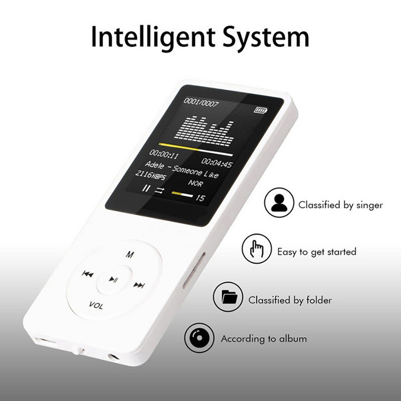 KLW palaikymas 32 GB TF kortelės skaitmeninis vaizdo įrašas 1,8 colio LCD MP3 MP4 muzikos medijos grotuvas su FM radijo namų nuotraukų sporto įrankiu