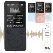 2018 Moda Portabil MP3/MP4 Player muzical fără pierderi Recorder FM USB Player muzical Hi fi Cu card SD Player muzical Мп3-плеер