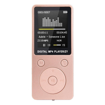 2018 Moda Portabil MP3/MP4 Player muzical fără pierderi Recorder FM USB Player muzical Hi fi Cu card SD Player muzical Мп3-плеер