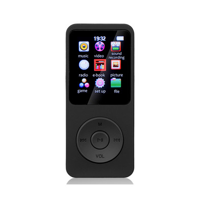 Eredeti Mini MP3 Zenelejátszó Hordozható Mp4 Videolejátszó Bluetooth Hangszóró Fm Rádióval Felvevő tollal E-könyv Walkman Student