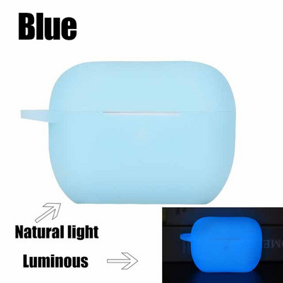 Pentru Apple Airpods 3 Pro 2 Husă de protecție Husă luminoasă din silicon pentru AirPods Pro 2 3 Cutie de protecție pentru căști care strălucește în întuneric