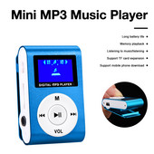 Mini LED zaslon MP3 player tipa štipaljke USB punjivi prijenosni sportski glazbeni Walkman sa žičanim slušalicama za studente Darovi za djecu