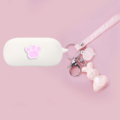 Pentru Sony WF-C500 Carcasă Cartoon / Cute Animal silicon Husă pentru căști Bluetooth