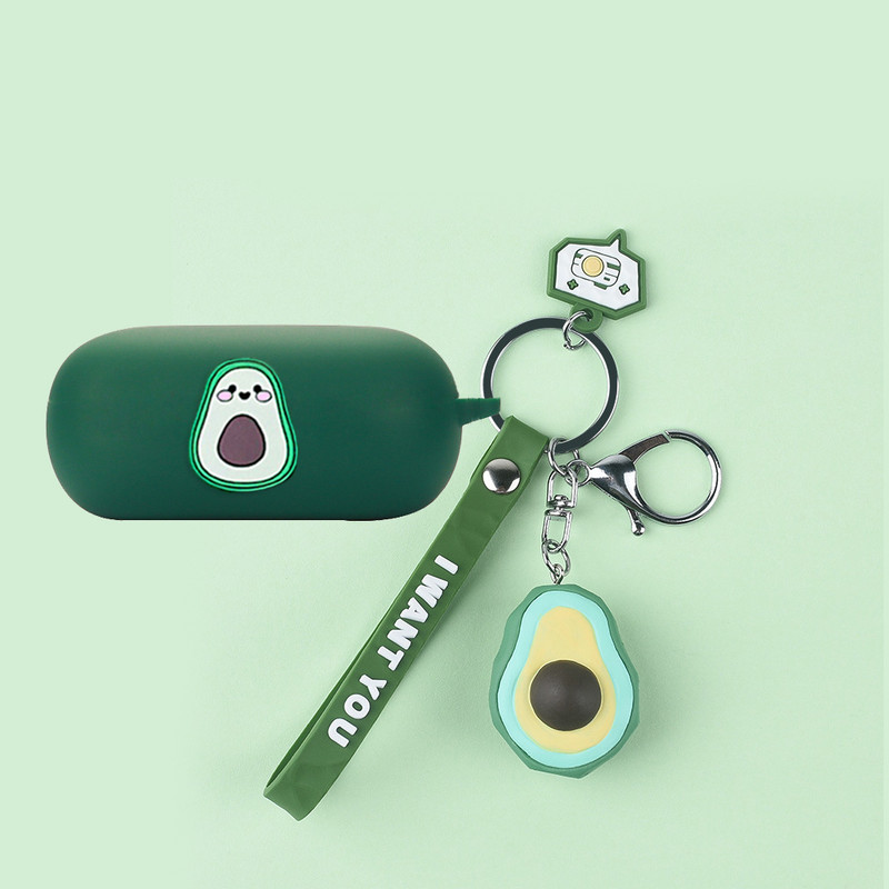 Pentru Sony WF-C500 Carcasă Cartoon / Cute Animal silicon Husă pentru căști Bluetooth