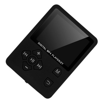 1 8 Συσκευή αναπαραγωγής MP3 οθόνης 3 Θύρα ακουστικών 5 mm Κουμπί αναπαραγωγής MP4 Έλεγχος ραδιοφώνου FM Εγγραφή ήχου Συσκευή αναπαραγωγής μουσικής