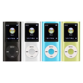 MP4 Player Κομψό πολυλειτουργικό ήχο χωρίς απώλειες λεπτό 1,8 ιντσών οθόνη LCD φορητή συσκευή αναπαραγωγής μουσικής MP4