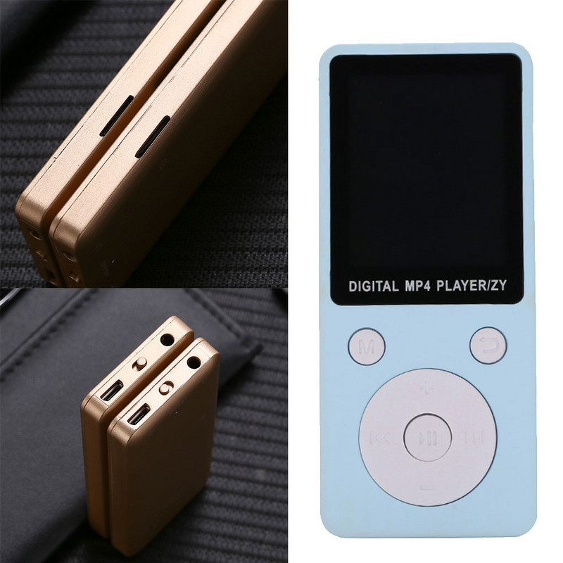 Player MP3 super subțire Dispozitiv de redare a muzicii Video Ebook Radio FM Înregistrare audio Player MP4