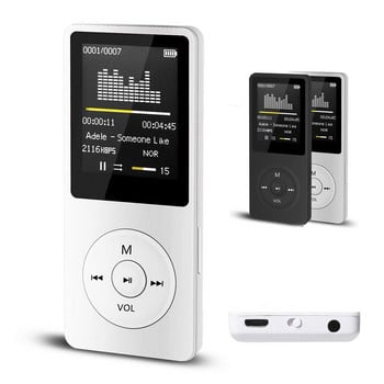 Mp3 Music Player Φορητή οθόνη LCD Fm Ραδιόφωνο Βίντεο Παιχνίδια Ταινία Fm Stereo Radio Νέα μόδα Αθλητικά Mp3 Students Walkman 2022