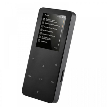 1,8-инчов Mp3 музикален плейър Mp3 електронна книга Цветен сензорен екран Поддържа многоезичен музикален плейър Педометър Metal Touch Mp4