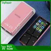 Színes érintőképernyő Mp3 1,8 hüvelykes támogatás Többnyelvű zenelejátszó ébresztőóra Mp4 lépésszámláló Metal Touch Mp3 zenelejátszó