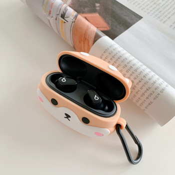 Сладък анимационен калъф за слушалки Silicion за Beats Studio Buds Безжичен Bluetooth удароустойчив протектор Капак Кутия за зареждане на слушалки